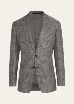 Giorgio ArmaniMen's Crushed Texture Sport Coat