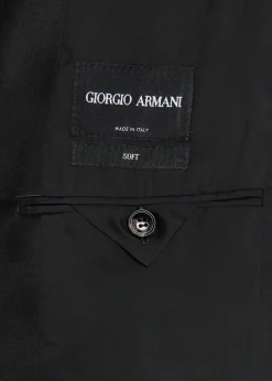 Giorgio ArmaniMen's Honeycomb Satin Peak Lapel Dinner Jacket