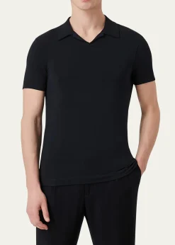 Giorgio ArmaniMen's Jersey Polo Shirt