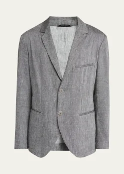 Giorgio ArmaniMen's One Shot Linen-Wool Sport Coat
