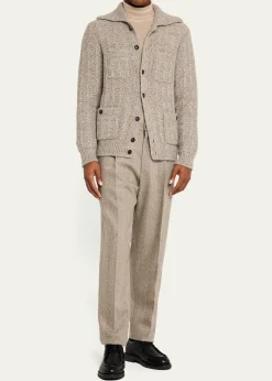 Giorgio ArmaniMen's 4-Pocket Cardigan Jacket