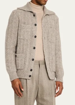 Giorgio ArmaniMen's 4-Pocket Cardigan Jacket