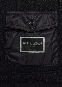 Giorgio ArmaniMen's Rice Stitch Sport Coat