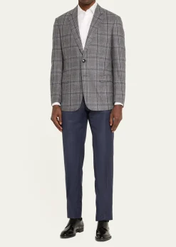 Giorgio ArmaniMen's Soft Plaid Sport Coat