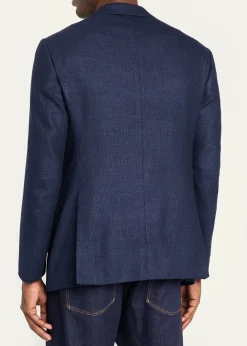 Giorgio ArmaniMen's Soft Textured Single-Breasted Sport Coat