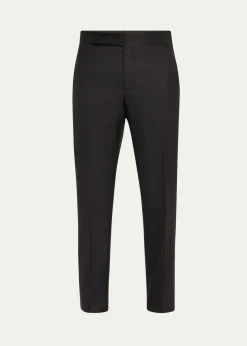 Giorgio ArmaniMen's Solid Formal Tuxedo Pants
