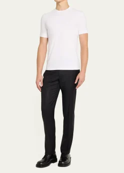 Giorgio ArmaniMen's Textured Stretch T-Shirt
