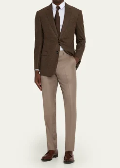 Giorgio ArmaniMen's Textured Wool and Cashmere G Line Sport Coat