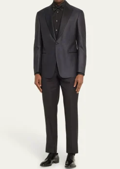 Giorgio ArmaniMen's Textured Dinner Jacket