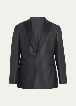Giorgio ArmaniMen's Textured Dinner Jacket