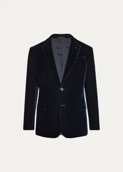 Giorgio ArmaniMen's Velvet Notch Lapel Dinner Jacket