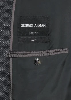 Giorgio ArmaniMen's Wool Blend Melange Two-Button Sport Coat