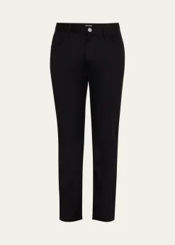 Giorgio ArmaniMen's Wool Twill 5-Pocket Pants
