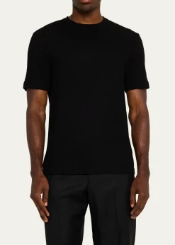 Giorgio ArmaniMen's Zigzag Jersey T-Shirt