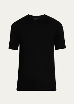 Giorgio ArmaniMen's Zigzag Jersey T-Shirt