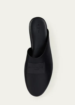 GivenchyLabel Leather Mules