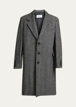 GivenchyMen's Donegal Herringbone Coat