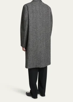 GivenchyMen's Donegal Herringbone Coat