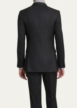 GivenchyMen's Double-Breasted Pinstripe Sport Coat