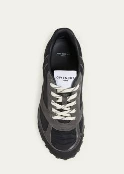 GivenchyMen's New Glide Suede & Nylon Low-Top Sneakers