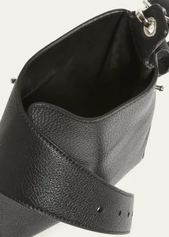 GivenchyMen's Small Belted Leather Crossbody Bag