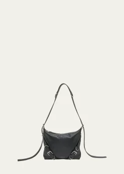 GivenchyMen's Voyou Leather Crossbody Bag