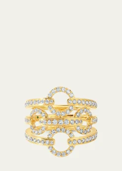 Graziela Gems18K Diamond Halter Statement Ring