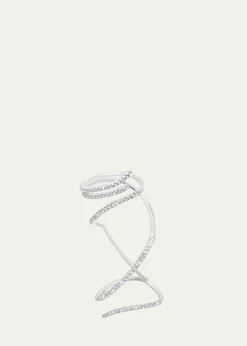 Graziela Gems18K Diamond Mega Swirl Ring