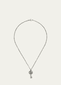 GucciGG Marmont Key Pendant Necklace