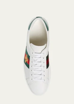 GucciMen's New Ace Embroidered Low-Top Sneakers