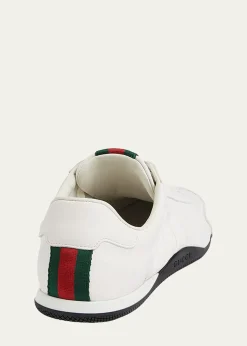GucciMen's Shift Leather Low-Top Sneakers