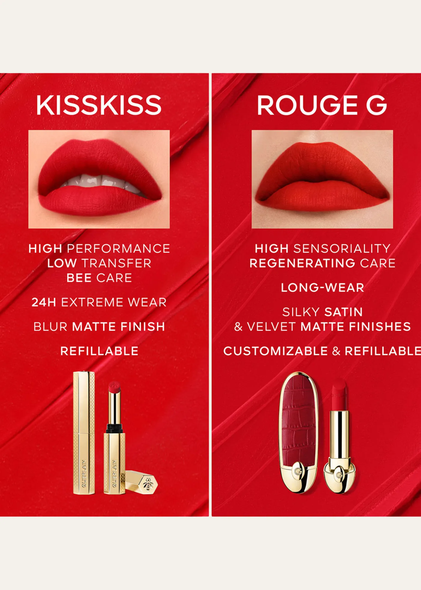 GuerlainKissKiss Honey-Infused Lipstick