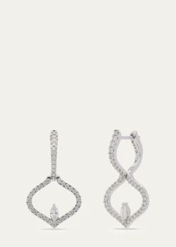 Gyan JaipurSarai Diamond Single Motif Earrings