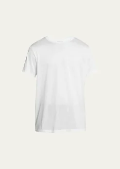 HanroMen's Cotton Sporty Crewneck T-Shirt