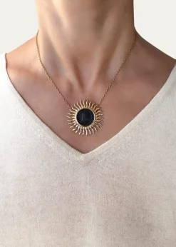 Haute VictoireSolar Necklace with Roman Coin