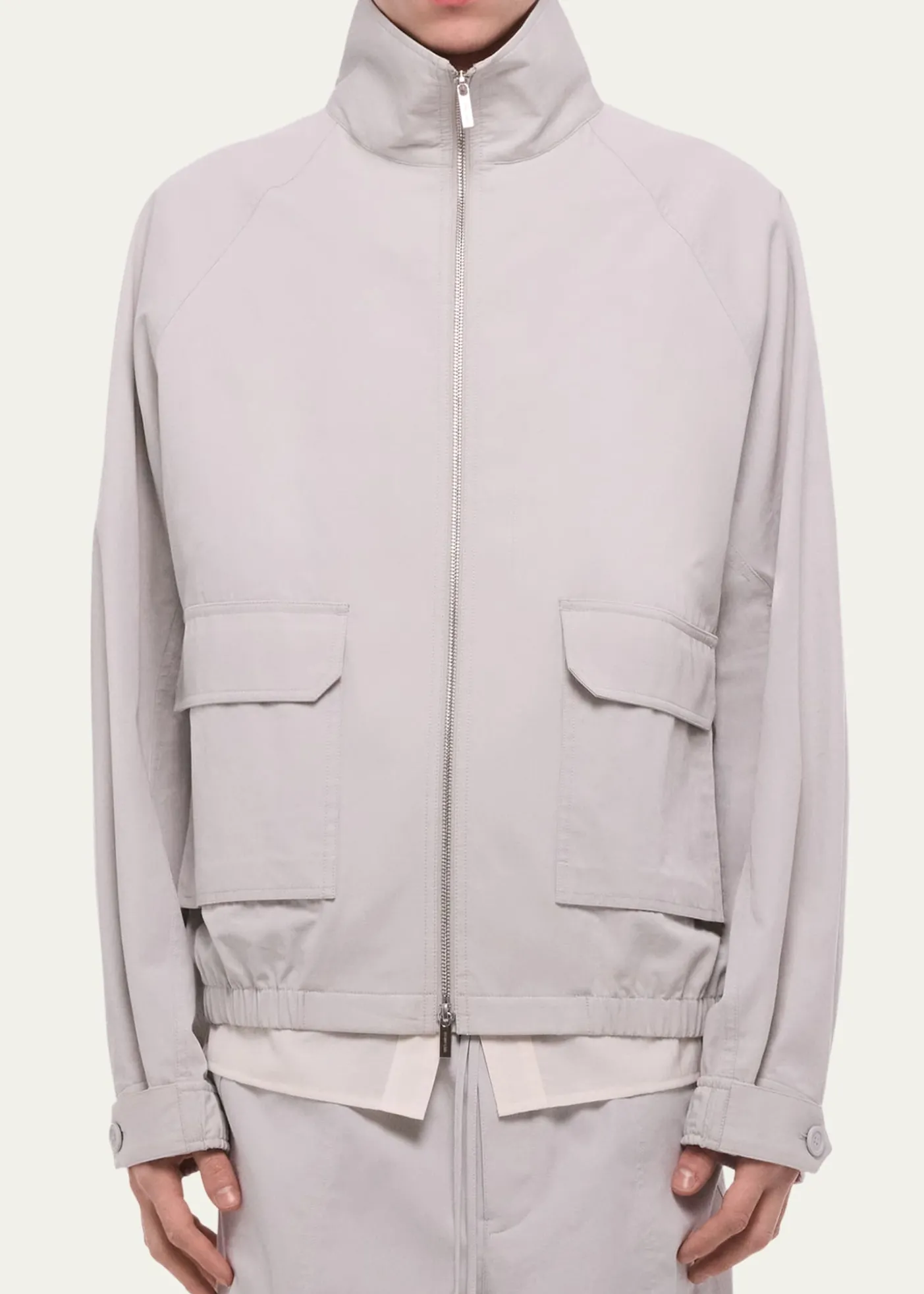 Helmut LangMen's Utility Cropped Parka Jacket