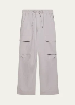 Helmut LangMen's Utility Straight Leg Pull-On Pants