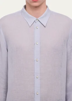 Helmut LangMen's Relaxed Fit Linen Button-Down Shirt