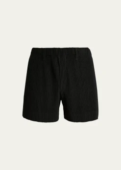 Homme Plisse Issey MiyakeMen's Tailored Pleats 3 Mini Shorts