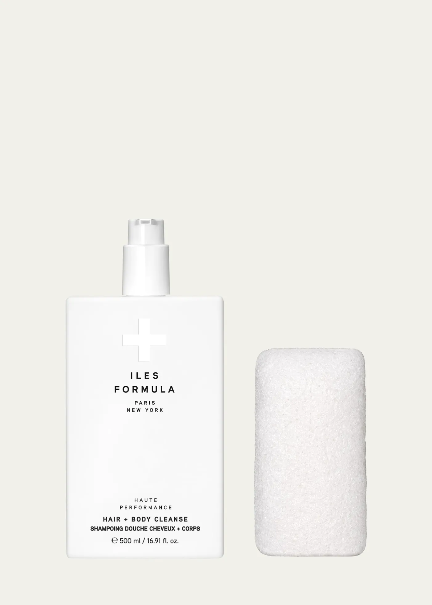 Iles FormulaHair + Body Cleanse with Body Sponge