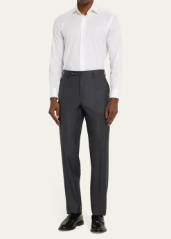 IncotexMen's Super 160s Wool Dress Pants