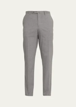 IncotexMen's Super 150s Wool Dress Pants