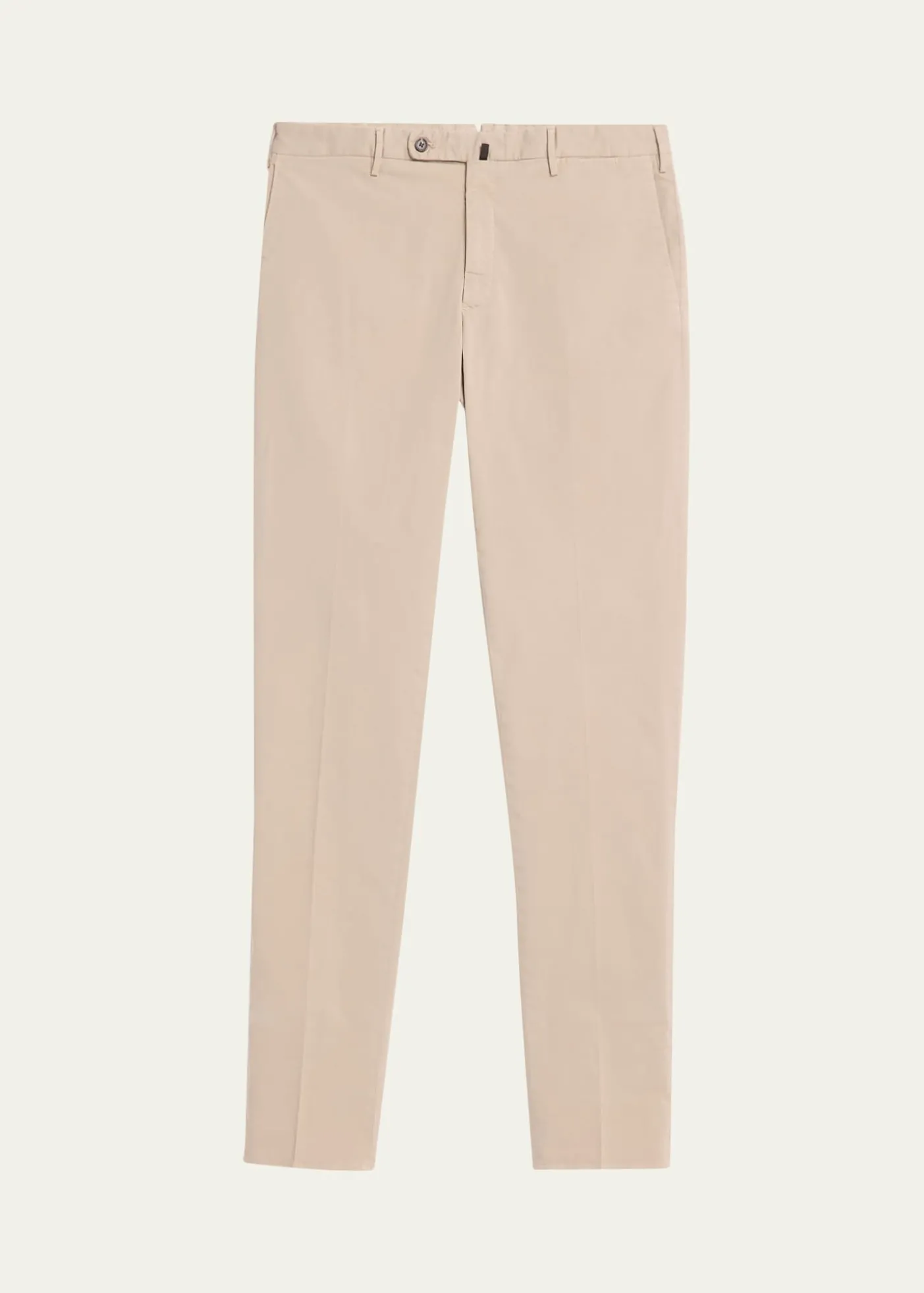 IncotexMen's Pressed-Crease Cotton Trousers