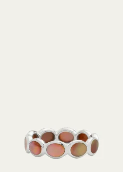IppolitaAll-Around Tiny Ovals Ring in Sterling Silver