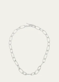 Ippolita925 Classico Faceted Oval Link Necklace