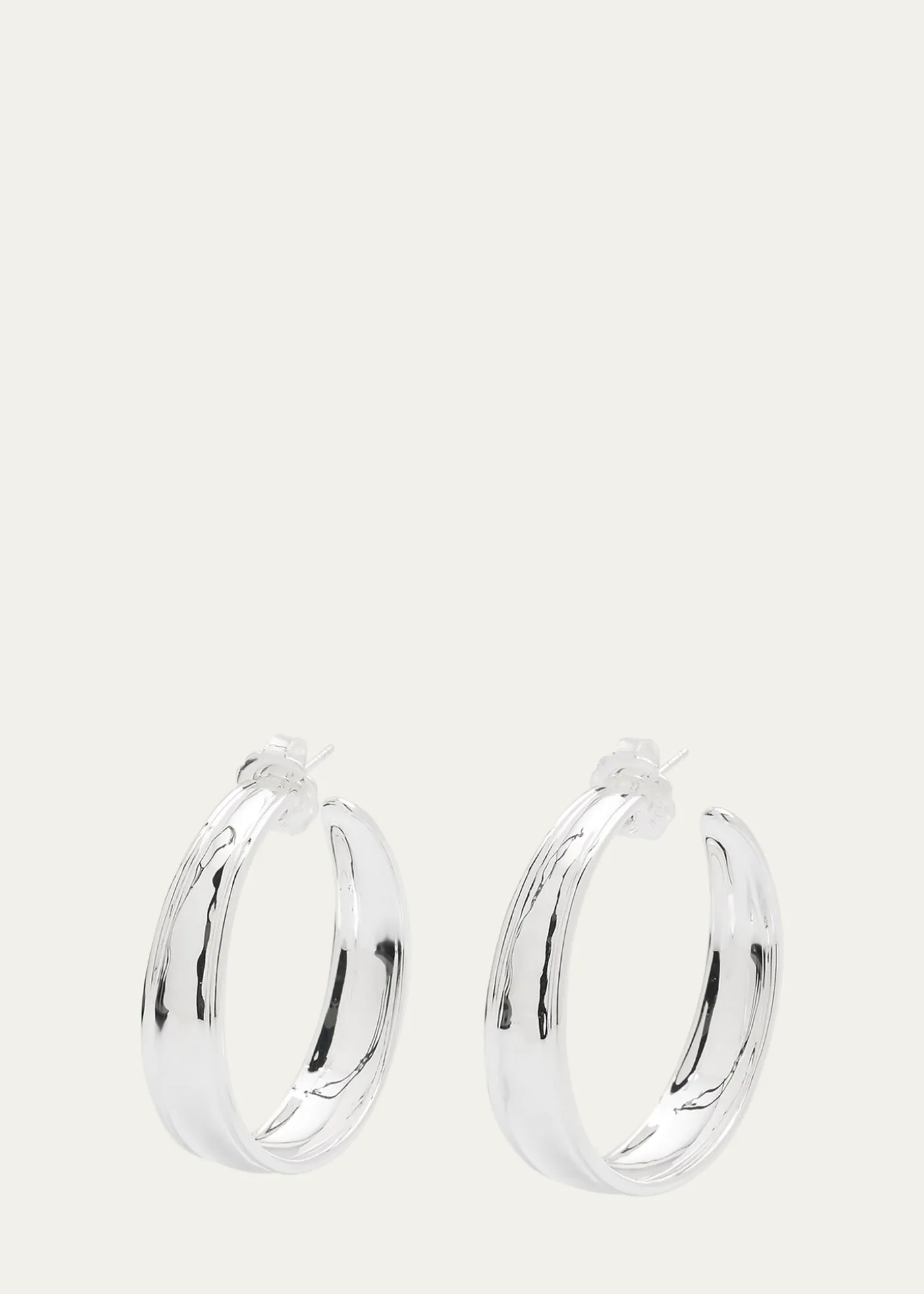 IppolitaGoddess Hoop Earrings in Sterling Silver
