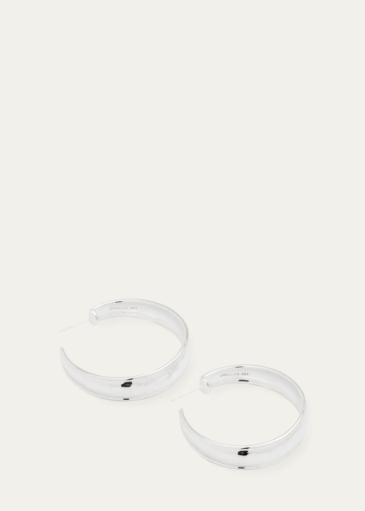 IppolitaGoddess Hoop Earrings in Sterling Silver