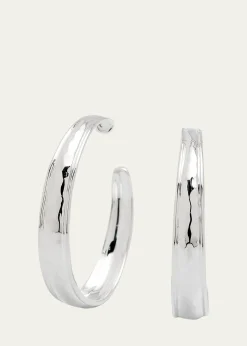 IppolitaGoddess Hoop Earrings in Sterling Silver