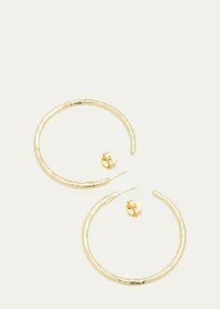 IppolitaLarge Hoop Earrings in 18K Gold