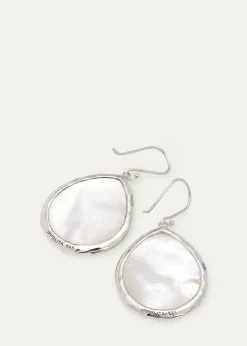 IppolitaLarge Teardrop Earrings in Sterling Silver